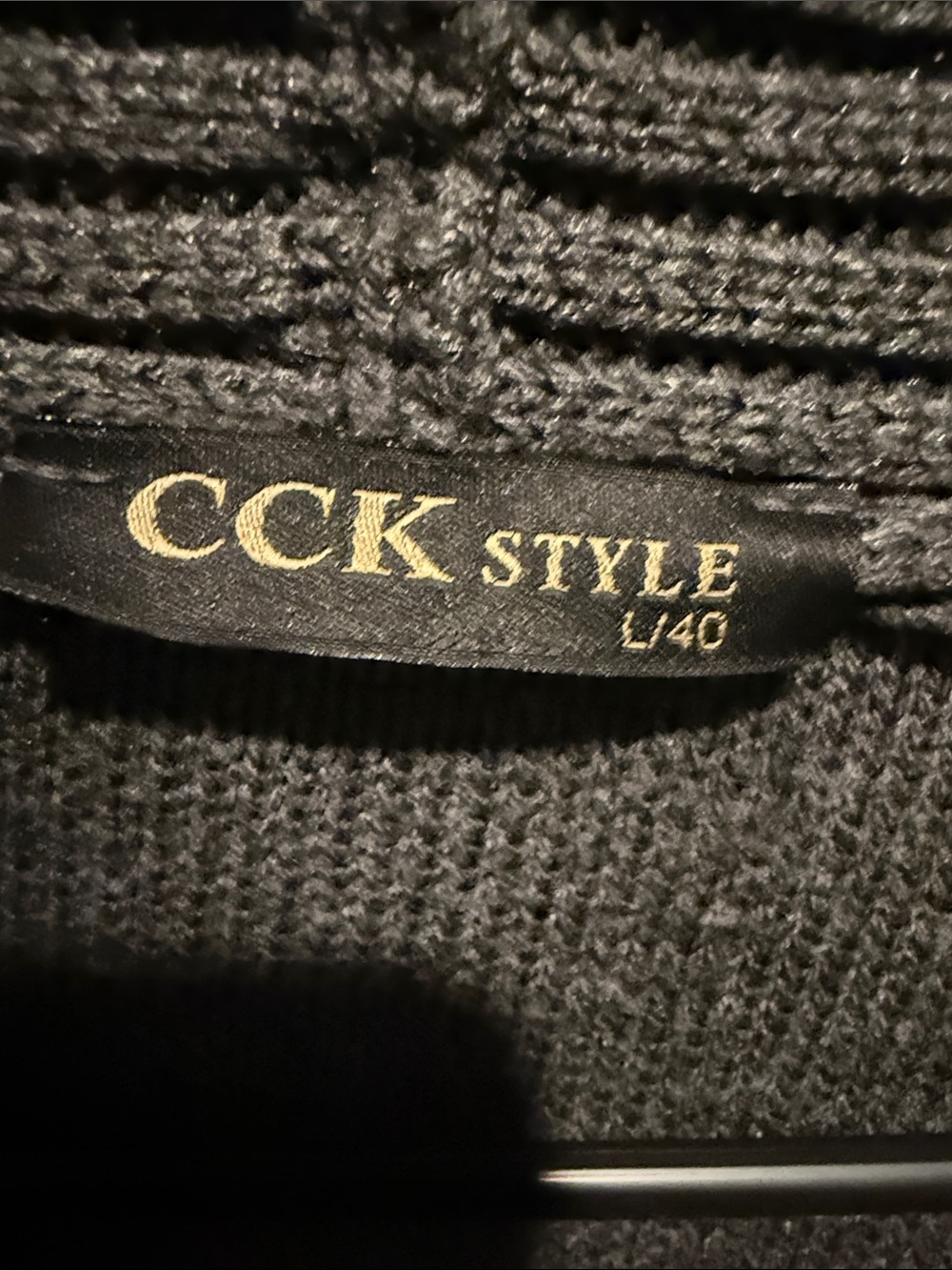 Essentials Charcoal Open-Front Ribbed Cardigan - Picture 2 of 3
